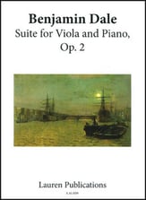 SUITE FOR VIOLA AND PIANO OP 2 cover